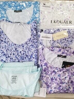 NEW Lot 6 Nightgowns Casual Dresses Size XL Resellers Lot NWT